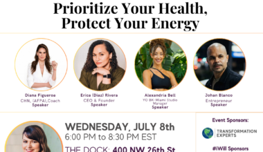 In Person: Be the CEO of Your Life: Lead Your Best Life! Prioritize Your Health, Protect Your Energy