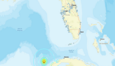 Magnitude 6.1 earthquake near western Cuba felt in South Florida