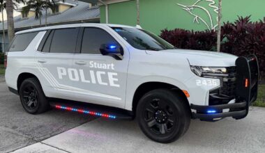 Suspect detained after fleeing in stolen vehicle near Stuart City Hall
