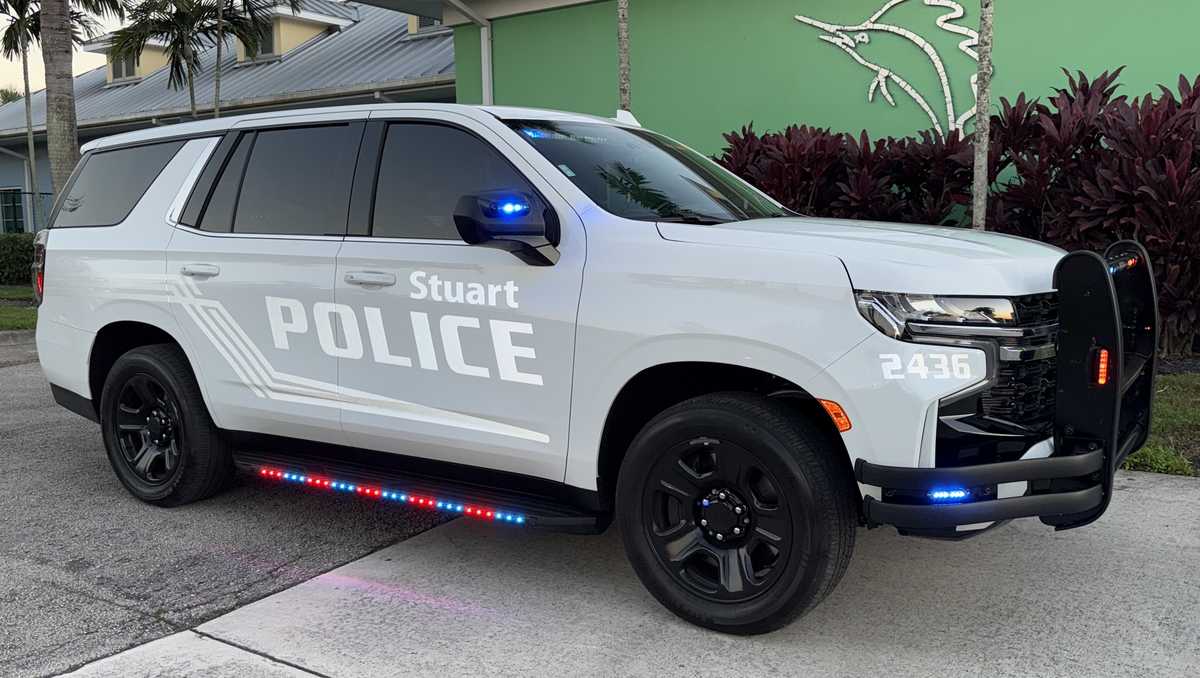 Suspect detained after fleeing in stolen vehicle near Stuart City Hall