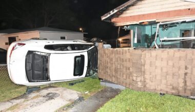 Arrest Made After Car Crashes Into St. Petersburg Home, Sparks Fire