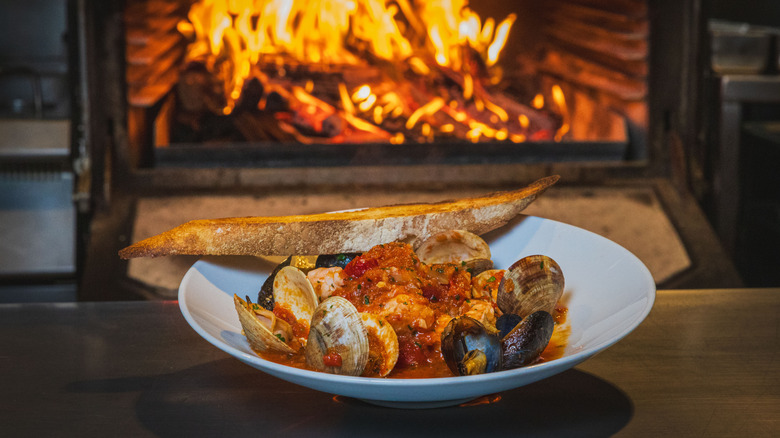 Cioppino with shellfish at The Osprey