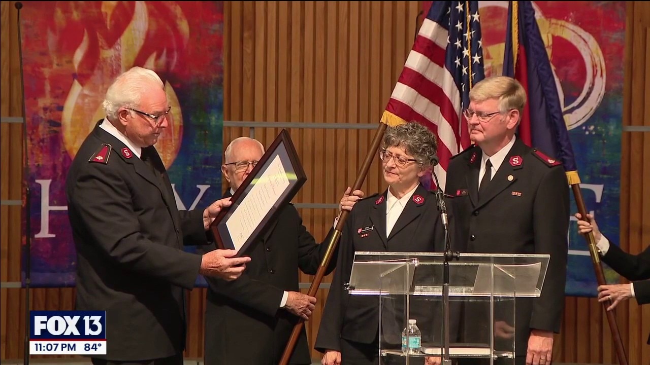 Leaders retire from Salvation Army in Clearwater