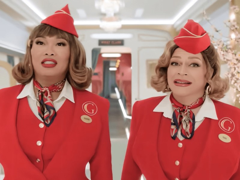 Orlando drag performer Ginger Minj features in new cinematic spoof ‘Stop! That! Train!’