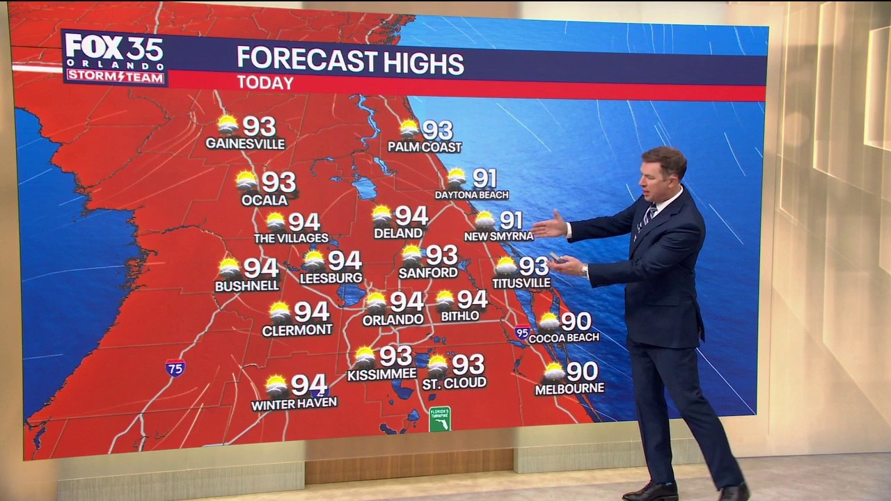 Orlando AM Weather Forecast: Hot and humid Friday