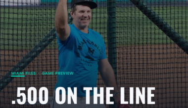 Max Meyer Takes the Ball For The Miami Marlins With .500 on the Line vs. San Francisco Giants
