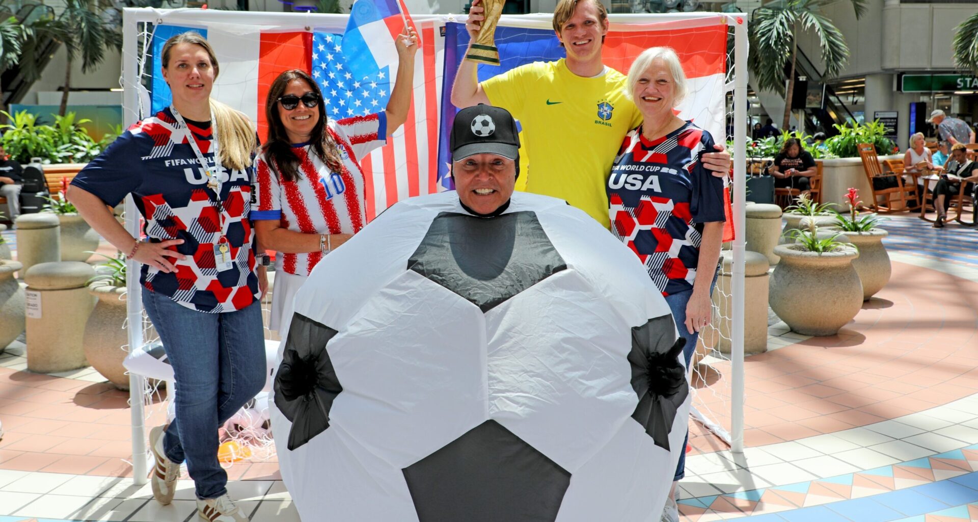 Orlando International Airport Celebrates FIFA World Cup with Giveaways & Photo Ops