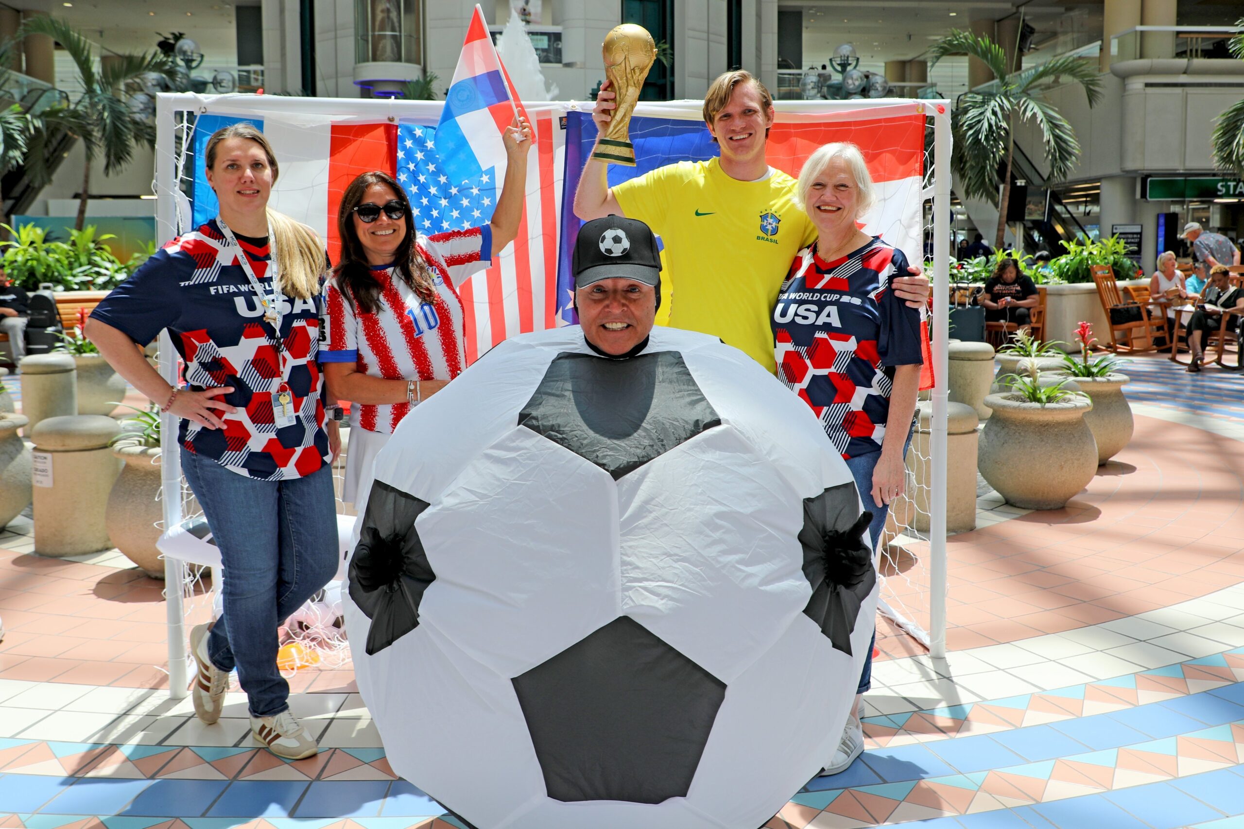 Orlando International Airport Celebrates FIFA World Cup with Giveaways & Photo Ops
