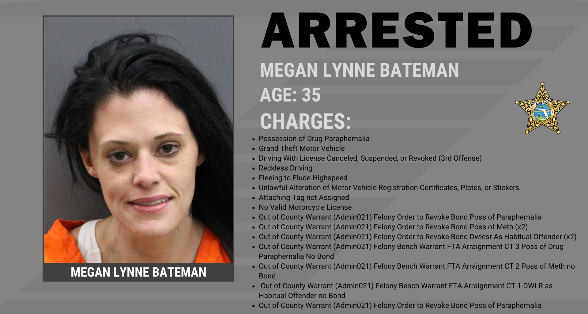 Two Motorcyclists Arrested After Fleeing Traffic Stop