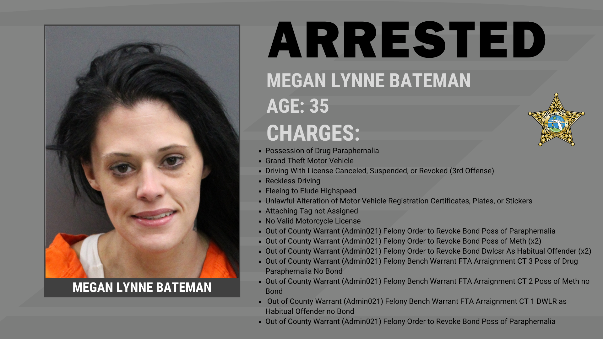 Two Motorcyclists Arrested After Fleeing Traffic Stop