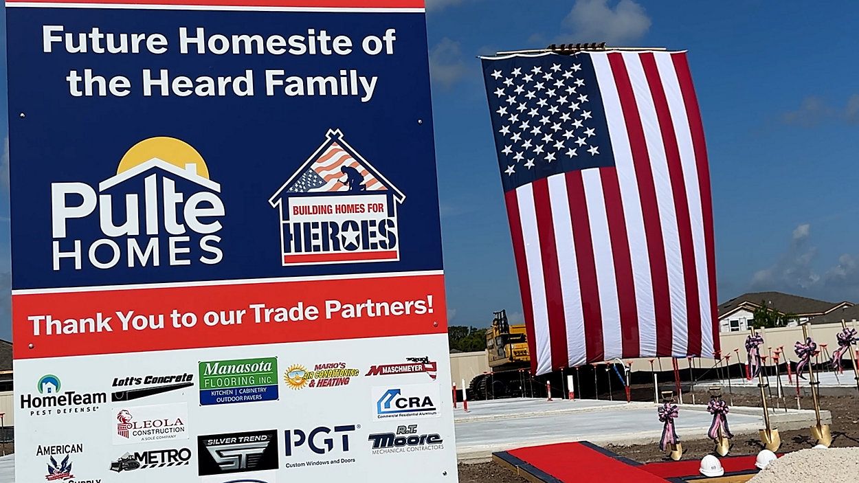 Army veterans chosen for mortgage-free homes in Tampa Bay