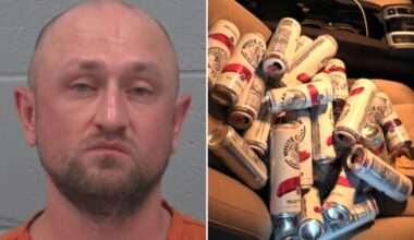 Florida man Conor Parady arrested for DUI after troopers allegedly find 34 open alcohol containers