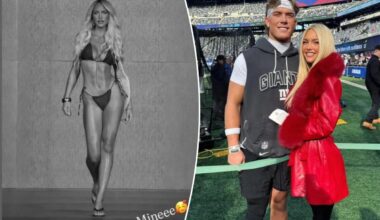 Jaxson Dart gushes over girlfriend Marissa Ayers' Miami Swim Week debut