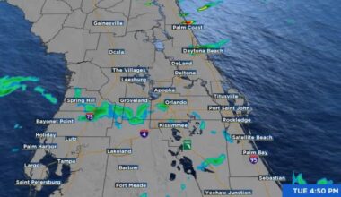 LIVE RADAR: Strong storms moving through Central Florida