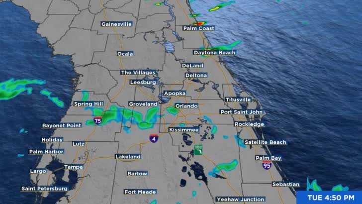LIVE RADAR: Strong storms moving through Central Florida