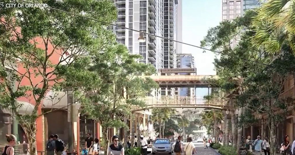 Orlando unveils redesign of historic Church Street to boost walkability