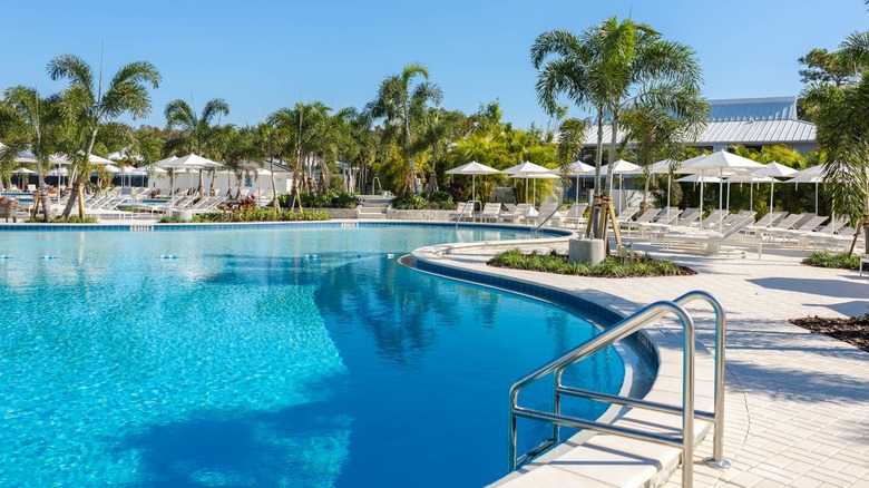 View of Super Pool at Saddlebrook Resort
