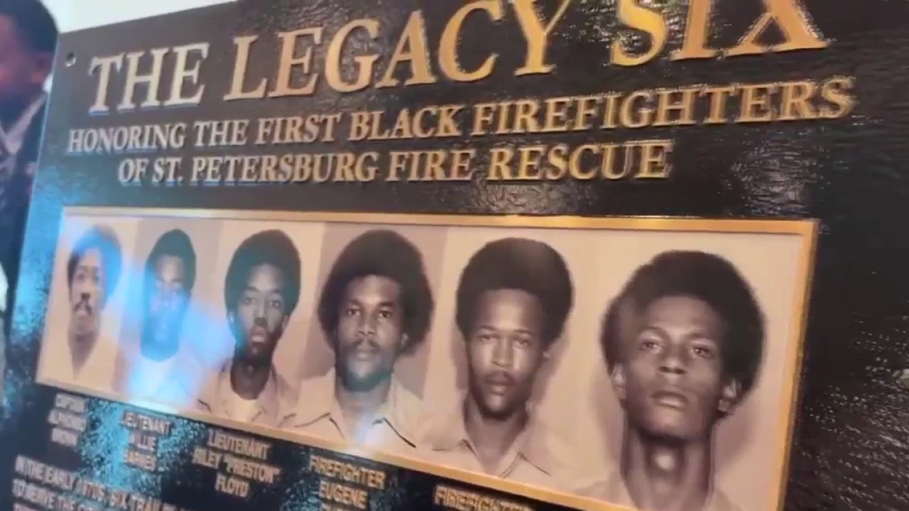 St. Pete honors first black firefighters