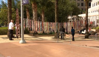 Prayer ribbons installed in Orlando, begins Pulse events