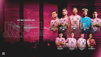 Called Up: Nine Inter Miami CF Players Set for International Duty During Summer FIFA Window