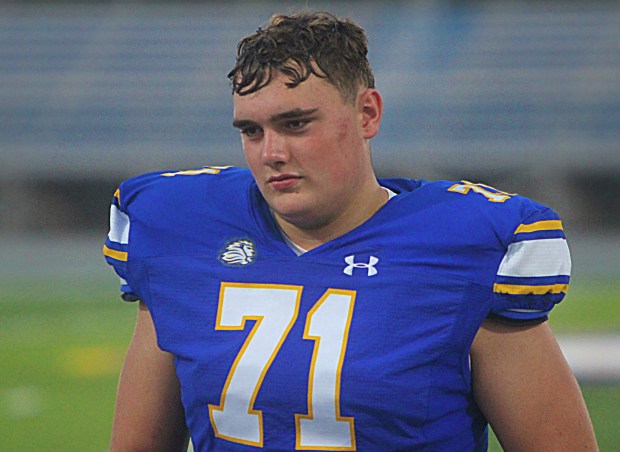 The First Academy's offensive lineman Reed Ramsier has committed to play at Auburn. (Chris Hays/Orlando Sentinel)