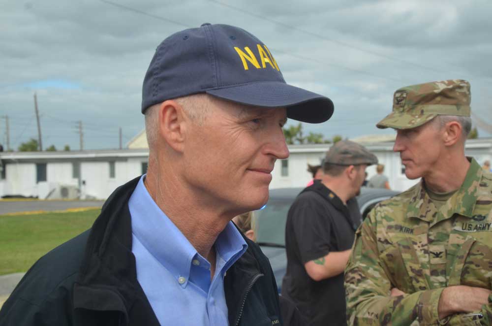 Sen. Rick Scott. (© FlaglerLive)