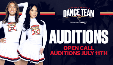 Florida Panthers Announce 2026-27 Dance Team Auditions