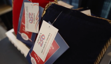 Tampa designer crafts 'prosperity pillows' for America’s 250th birthday celebration