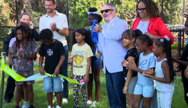 Jackson Center Playground reopens with upgrades and Orlando's first outdoor obstacle course