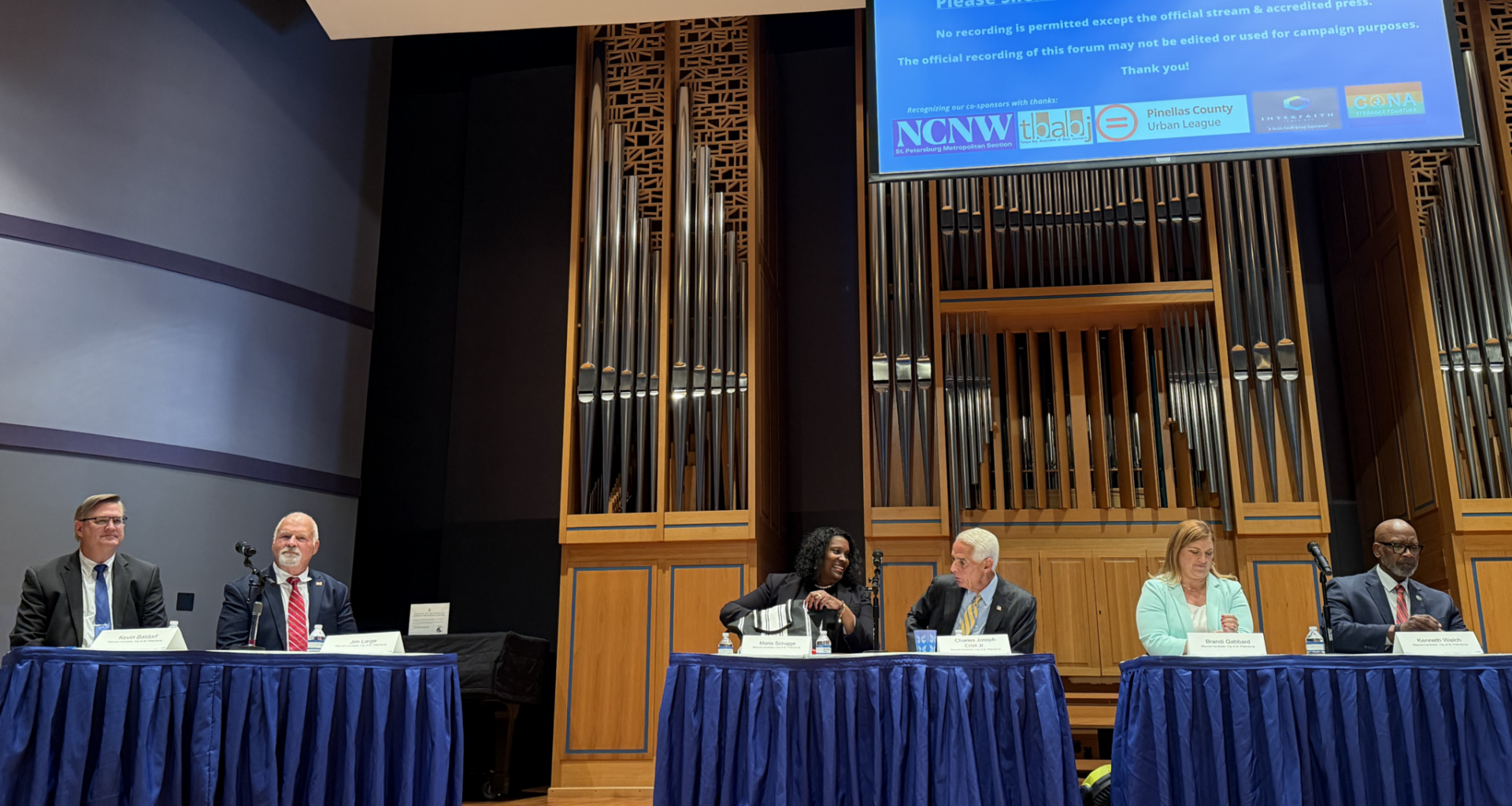St. Pete mayoral candidates trade policy, not punches, in second forum
