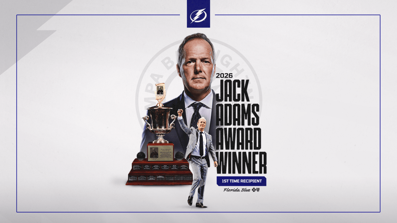Cooper named winner of 2026 Jack Adams Award