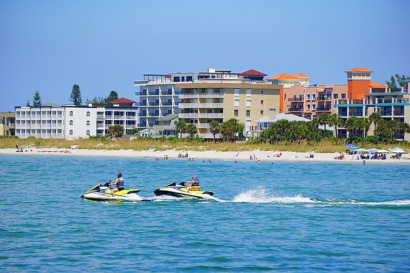 Waterfront resorts and hotels in Madeira Beach, Florida