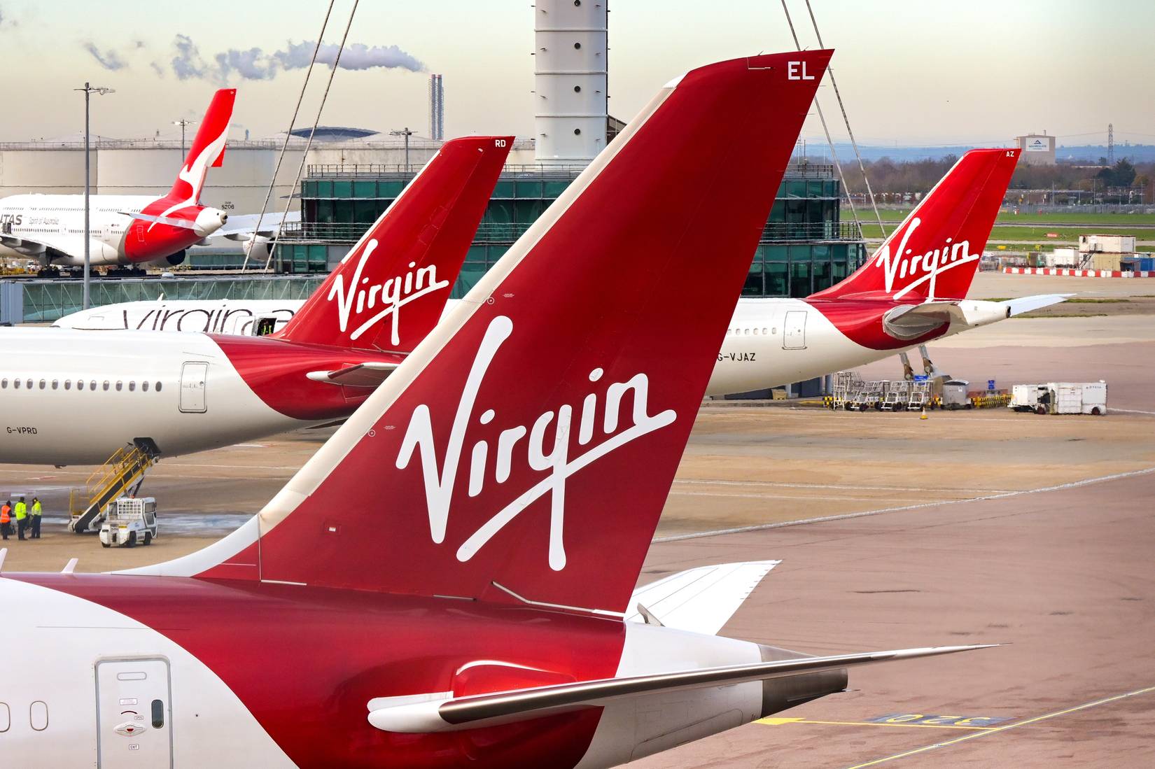Virgin Atlantic, Airplane Tails