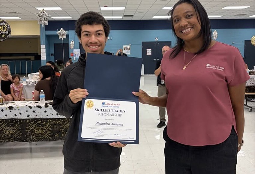 Lake Apopka Natural Gas District offering skilled trades scholarships