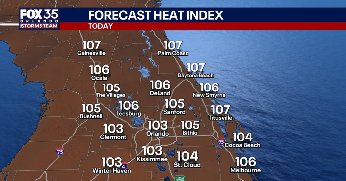 Orlando weather: Torrential rain possible again, more heat and humidity