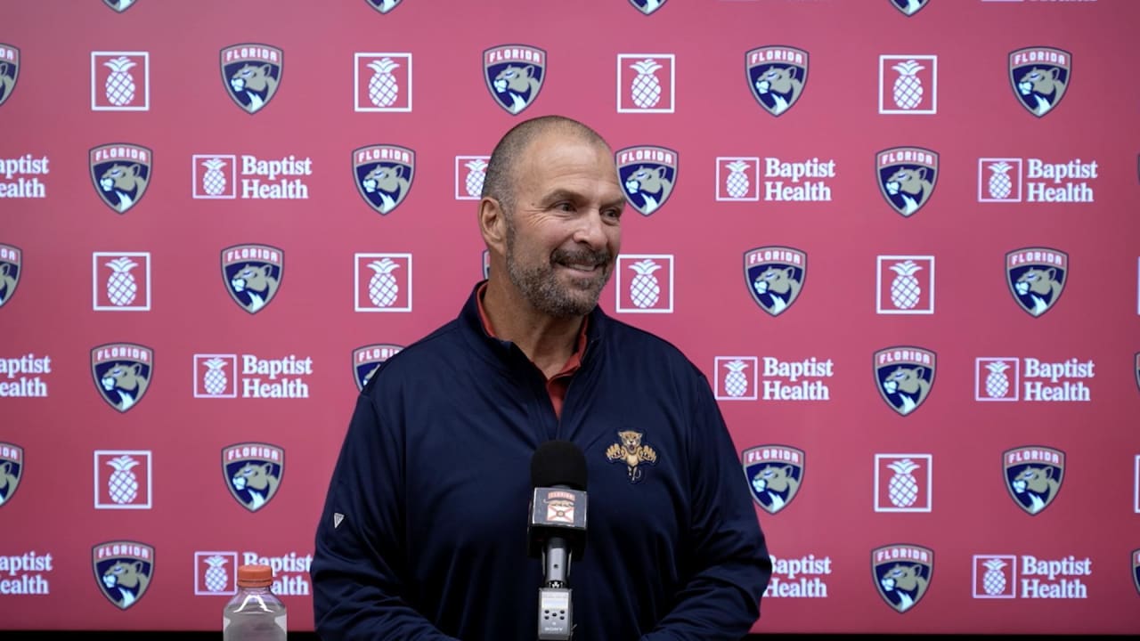 Media Avail: Bill Zito | Florida Panthers