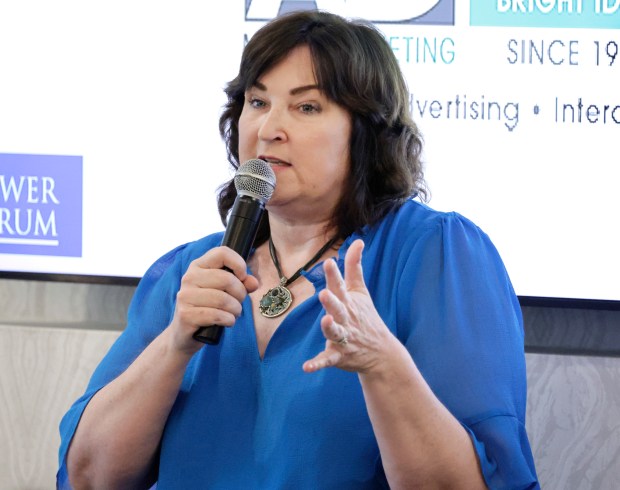 State Rep. Christine Hunschofsky of Parkland was one of half a dozen Broward legislators who didn't get a Republican challenger in 2026. As incoming House Democratic leader, she will spend the summer and fall helping her party's other candidates. (Carline Jean/South Florida Sun Sentinel)