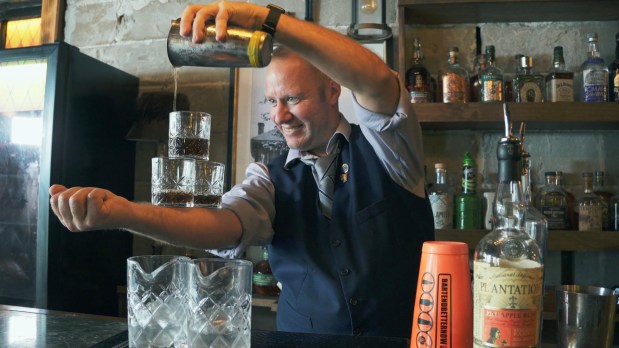 Rob Husted, a co-producer of the "Shaken & Stirred" documentary, will organize a public flair bartending contest called the Cocktail Art Challenge June 7-9 at Biergarten Boca Raton. (Rob Husted / Courtesy)