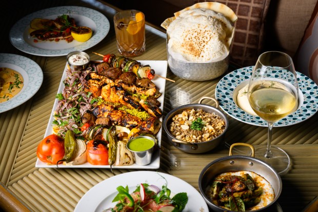 A selection of dishes Amal, a new Lebanese restaurant opening this fall on Las Olas. (INK Entertainment / Courtesy)