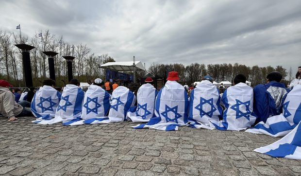 Students expressed feeling a stronger sense of Zionism after attending the March of the Living. (Daniel Oren/Courtesy)
