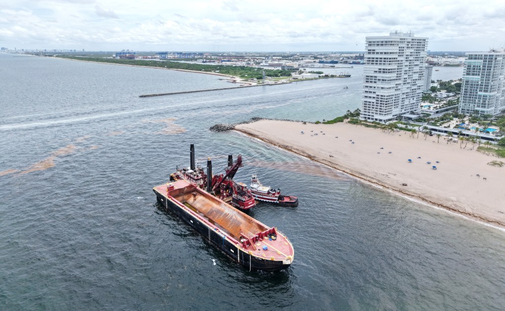 Broward sand project will shore up beaches, but sparks concerns