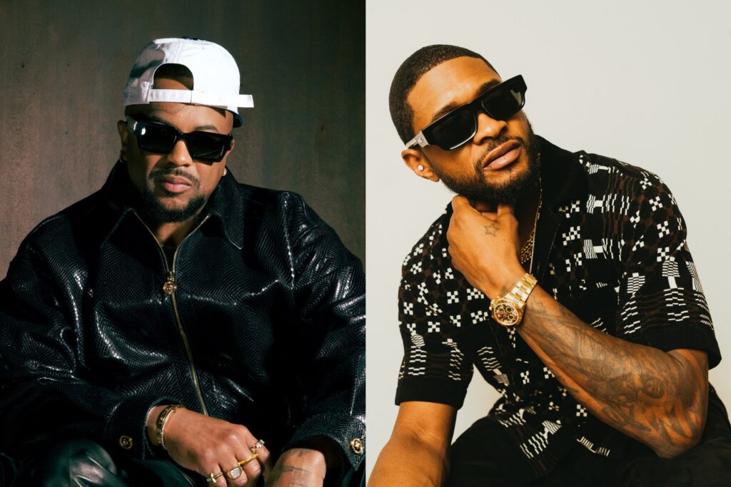 The-Dream and Usher. (Photo Credit: Courtesy of Republic Records; Bellamy Brewster)
