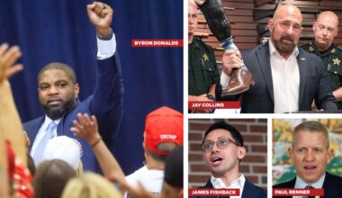 Canceled debate prompts GOP protests in governor's race