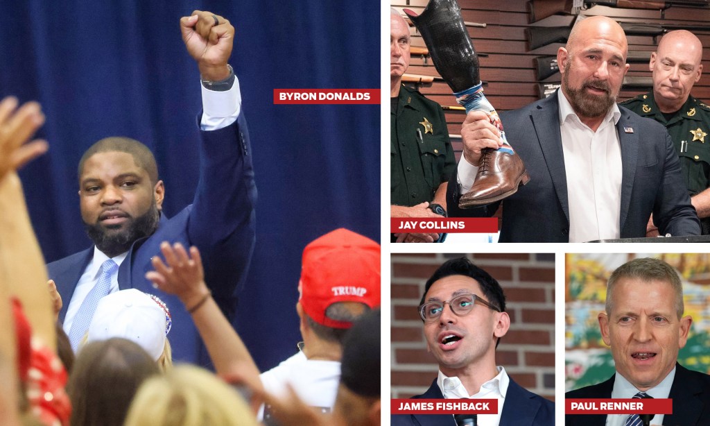 Canceled debate prompts GOP protests in governor's race