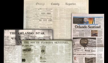 Orlando Sentinel turns 150 years old today. This is our story. – Orlando Sentinel