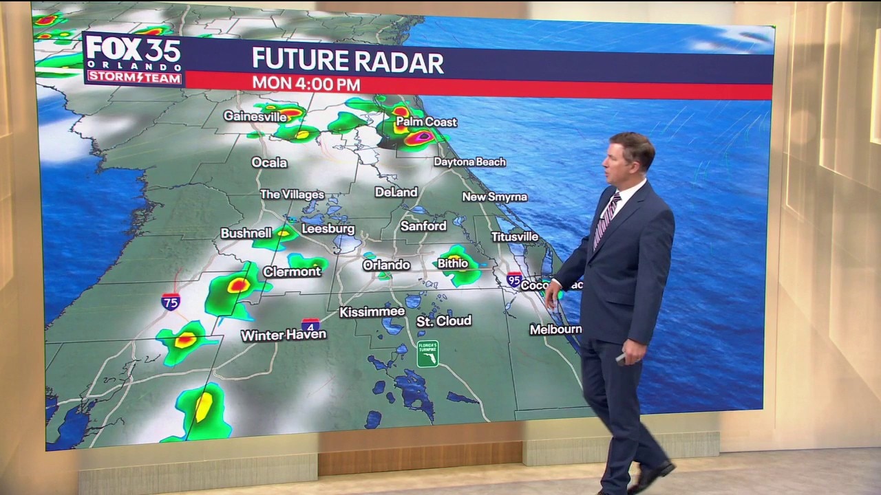 Orlando AM Weather Forecast: More storms possible