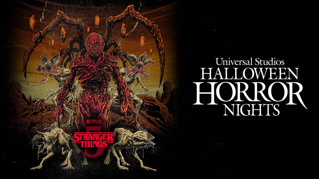 Guests can journey to the Upside Down and beyond as they encounter memorable scenes, characters and more from the final season of the Netflix hit series, "Stranger Things," at Halloween Horror Nights 2026. (Photo: Universal Orlando)