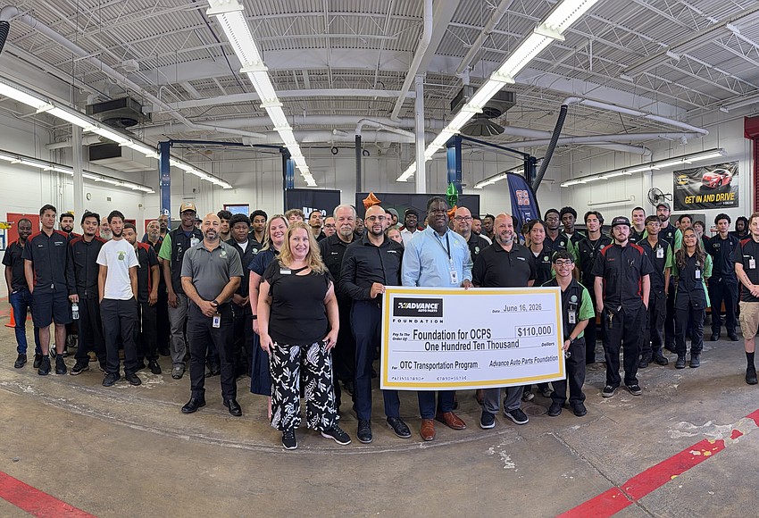 Advance Auto Parts Foundation donates to Orange Technical College