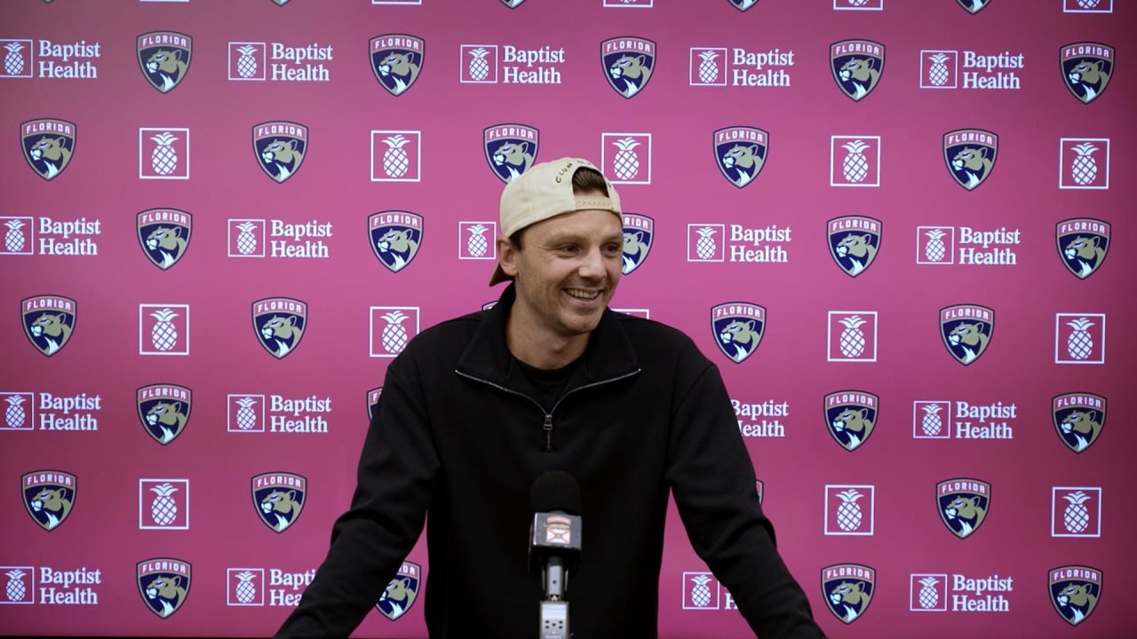 Media Avail: Sam Reinhart | Florida Panthers