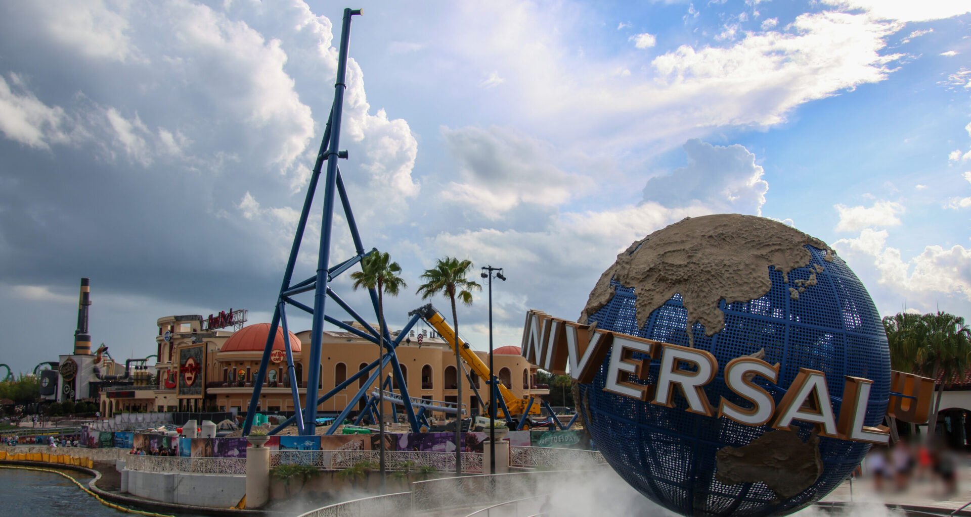 Fast & Furious: Hollywood Drift Tower Grows at Universal Studios Florida